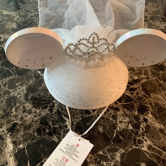 MINNI MOUSE BRIDE HAT NWT - Picture 2 of 11